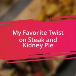 My Favorite Twist on Steak and Kidney Pie