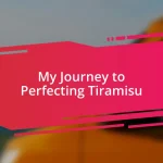 My Journey to Perfecting Tiramisu